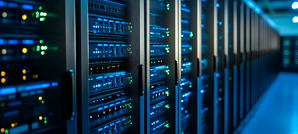 Servers representing enterprise-grade security and high availability in IoT platforms